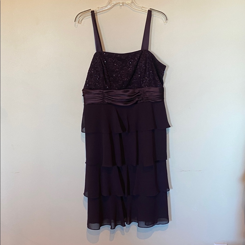 Dressbarn Collection Deep Purple Dress